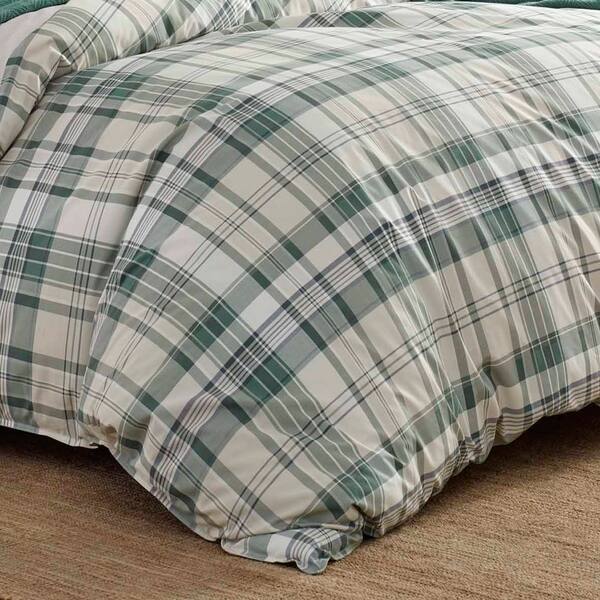 Shop Eddie Bauer Timbers Plaid Green Comforter Set On Sale