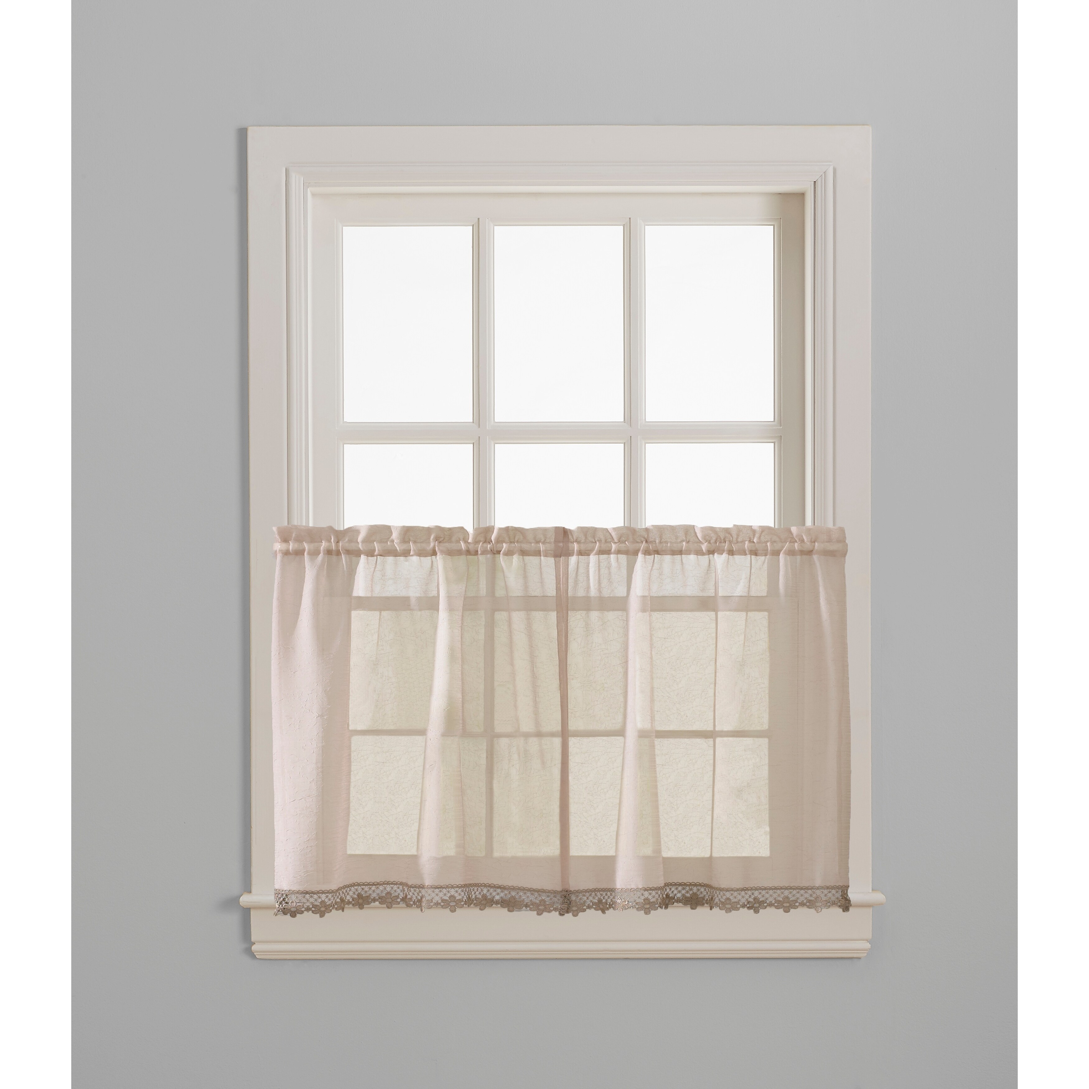 Shop Leanne Tailored Valance And Tier Curtain Collection On Sale