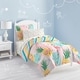 preview thumbnail 1 of 3, Dream Factory Pineapple 7-Piece Bed in a Bag with Sheet Set