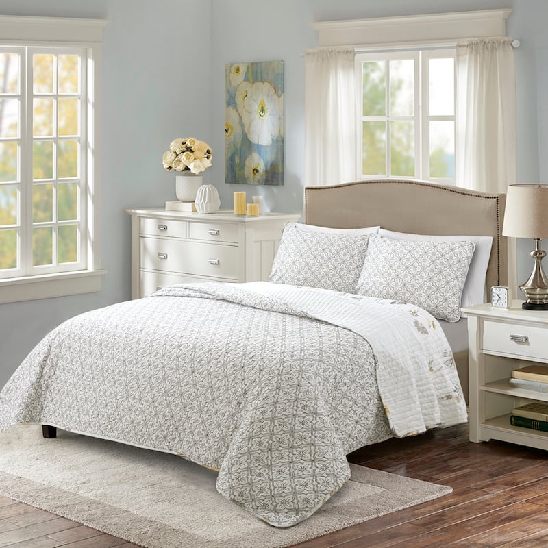 Lush Decor Adalia 3 Piece Quilt Set