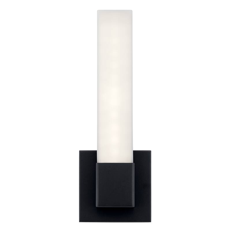 Elan Neltev Integrated LED Matte Black Sconce