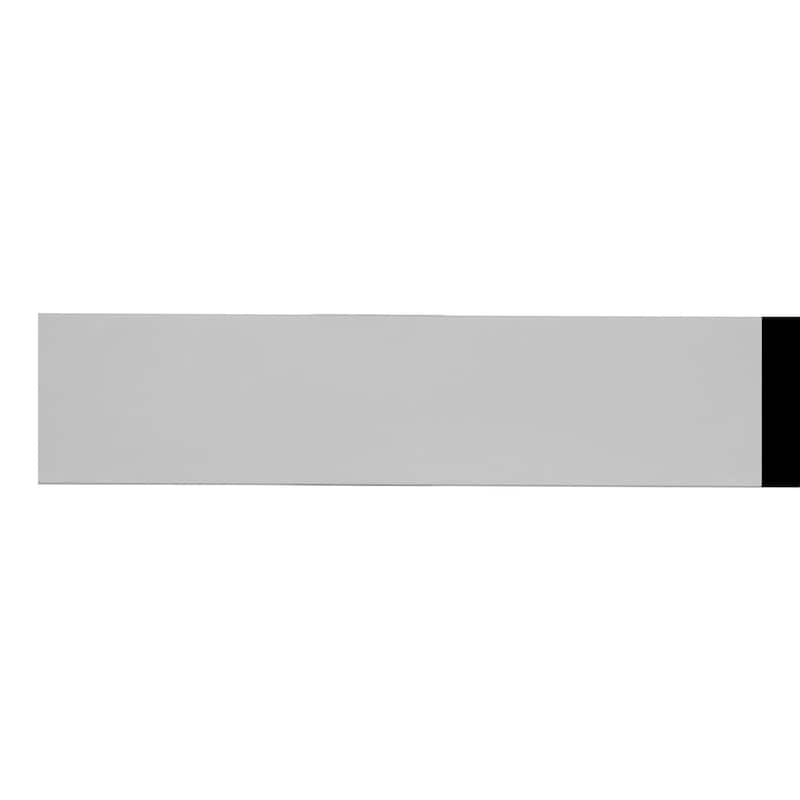 3 1/4"H x 1"P x 94 1/2"L Flat Trim Moulding
