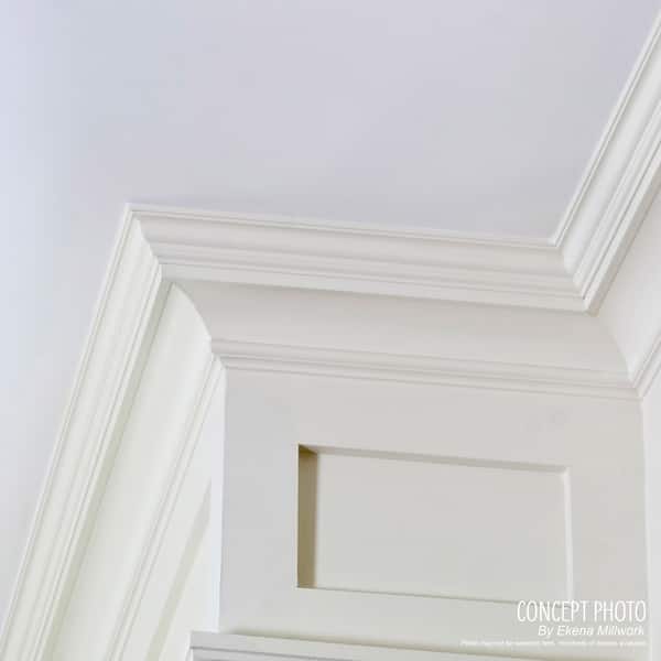 Marseille French Scroll Crown Moulding 2 5 8 H X 2 3 8 P X 3 5 8 F X 94 1 2 L Overstock 27129312