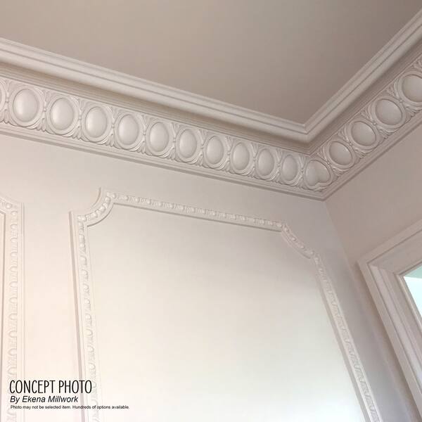 Marseille French Scroll Crown Moulding 2 5 8 H X 2 3 8 P X 3 5 8 F X 94 1 2 L Overstock 27129312