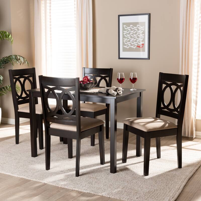 Modern and Contemporary 5-Piece Dining Set