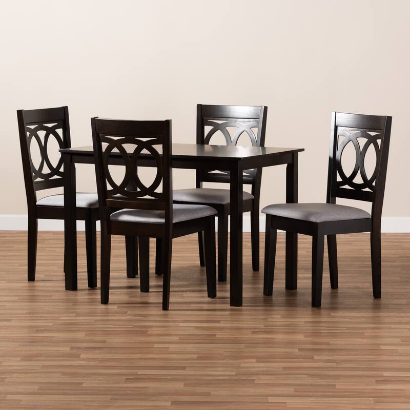 Modern and Contemporary 5-Piece Dining Set