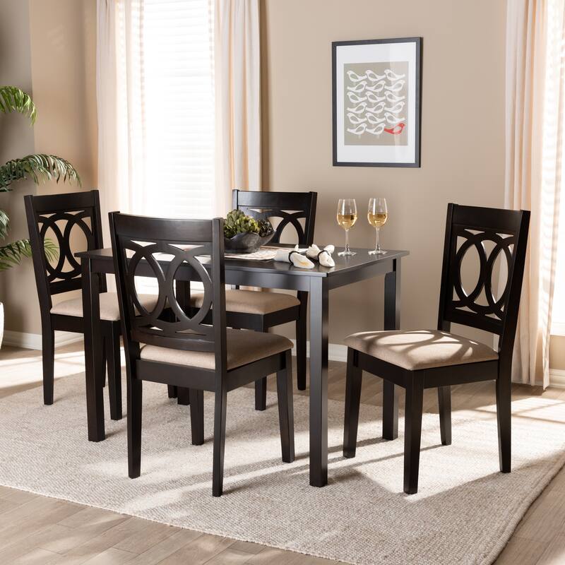 Modern and Contemporary 5-Piece Dining Set