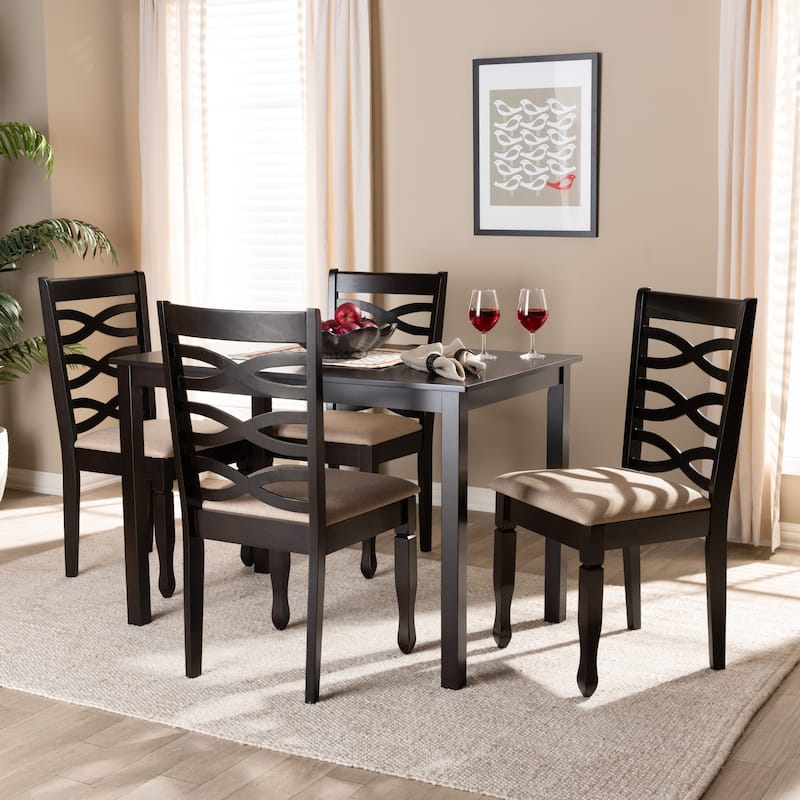 Modern and Contemporary 5-Piece Dining Set