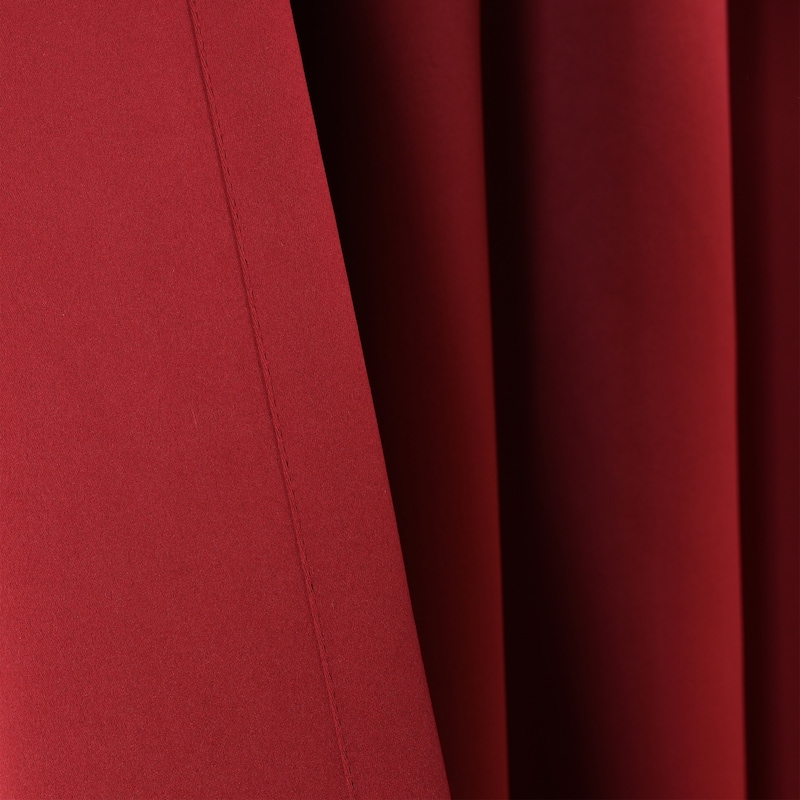 Porch & Den Linda Insulated Back Tab Blackout Window Curtain Panel Pair