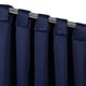 preview thumbnail 16 of 35, Porch & Den Linda Insulated Back Tab Blackout Window Curtain Panel Pair