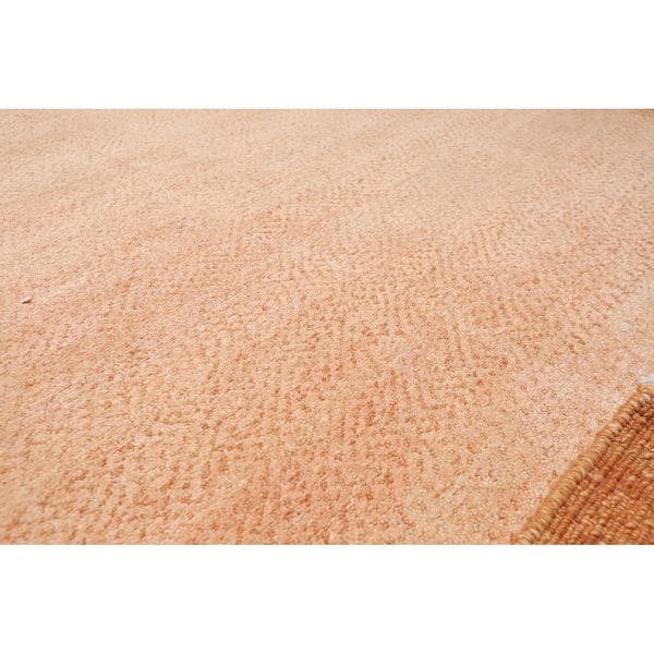Hand Knotted Wool Modern Tibetan Area Rug 6 1 X8 7 6 1 X 8 7 On Sale Overstock 27145365