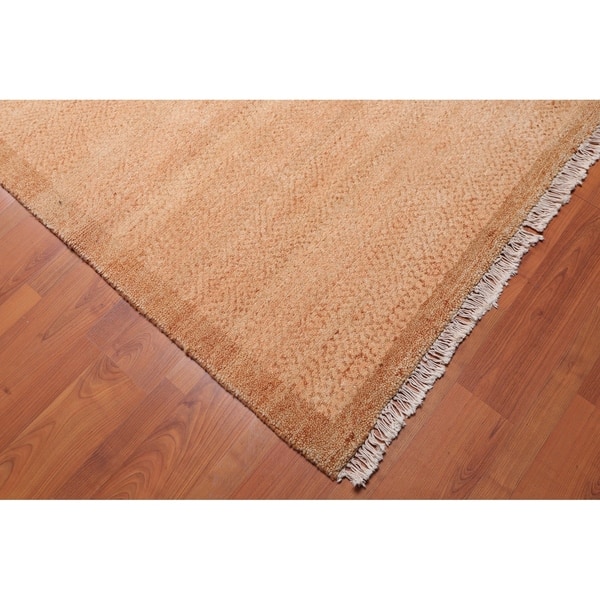 Hand Knotted Wool Modern Tibetan Area Rug 6 1 X8 7 6 1 X 8 7 On Sale Overstock 27145365