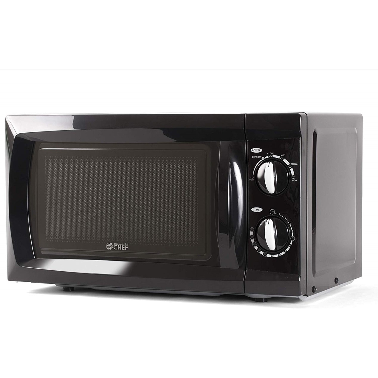 Commercial Chef Countertop Microwave Oven 0.7 Cu. ft. 700W, White