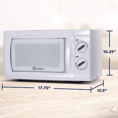 Commercial Chef CHM660W Single Microwave Oven - White