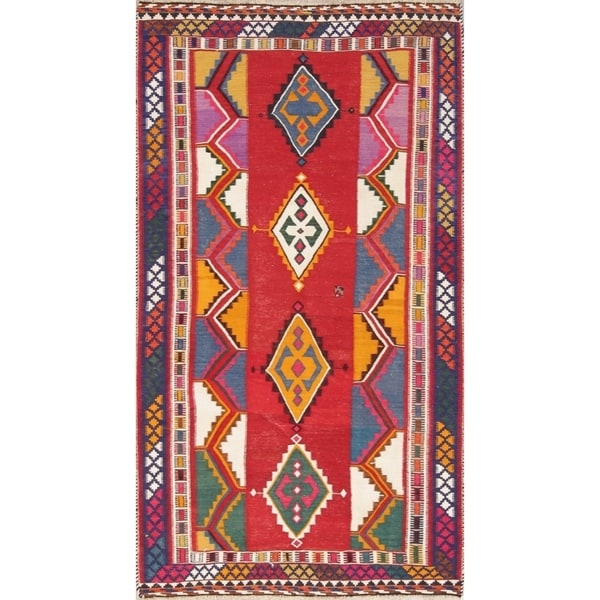 Copper Grove Padborg Geometric Hand Woven Wool Persian Area Rug - 9'5" x 6'5"