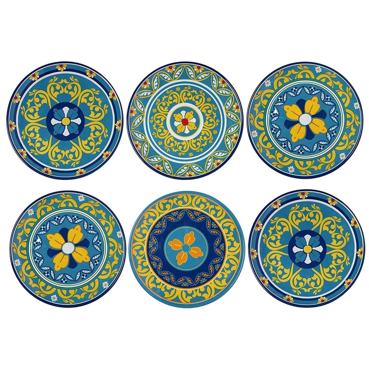 6 plate dinner set
