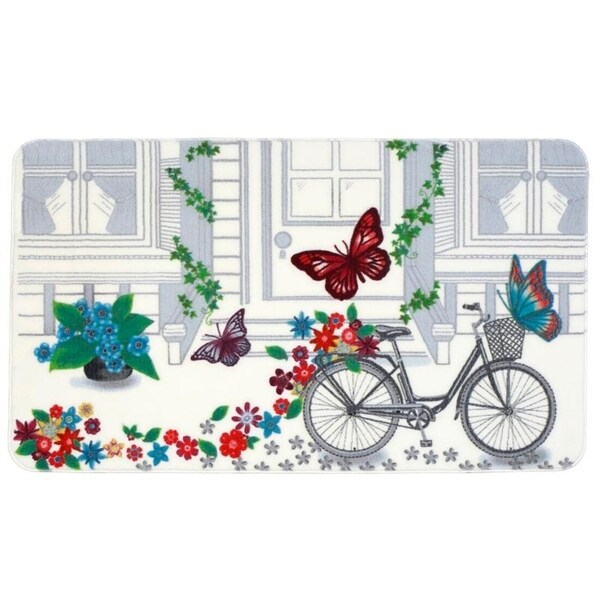 Evolur Home Spill Flowers Nursery Rug 55'x31.5'