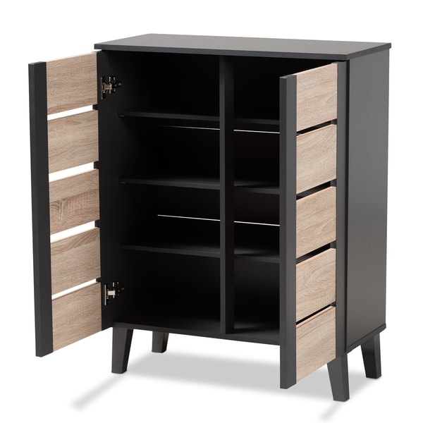 2 door shoe cabinet