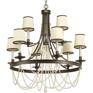 Allaire Collection Nine-Light Chandelier - Chandeliers For Bedrooms by Overstock.com
