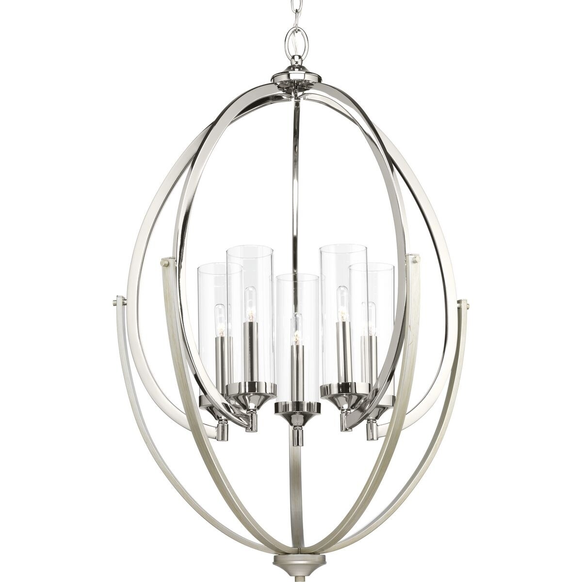 Evoke Collection Five-Light Chandelier - Chandeliers For Bedrooms by Overstock.com