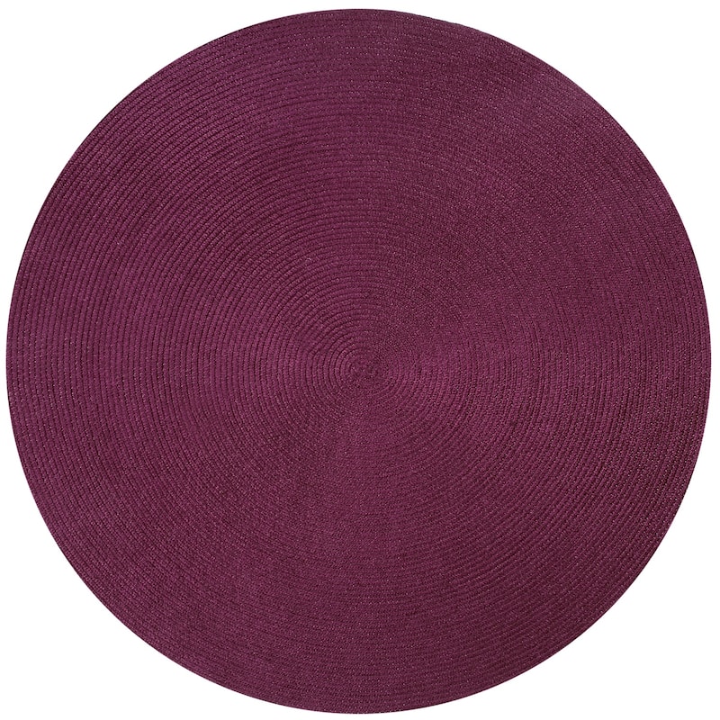 Better Trends Country Braided Reversible Indoor Area Rug