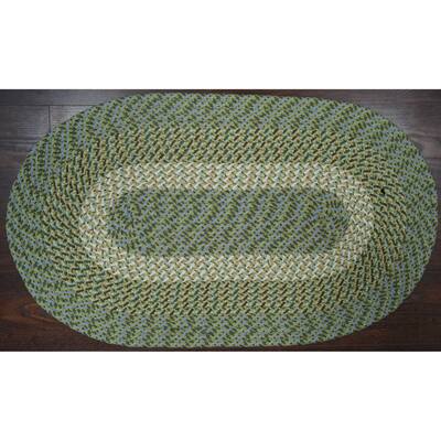 Better Trends Country Braided Reversible Indoor Area Rug