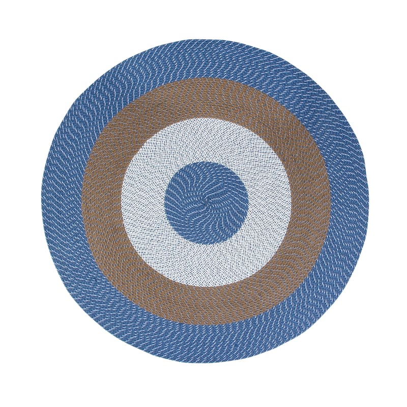 Better Trends Country Braided Reversible Indoor Area Rug