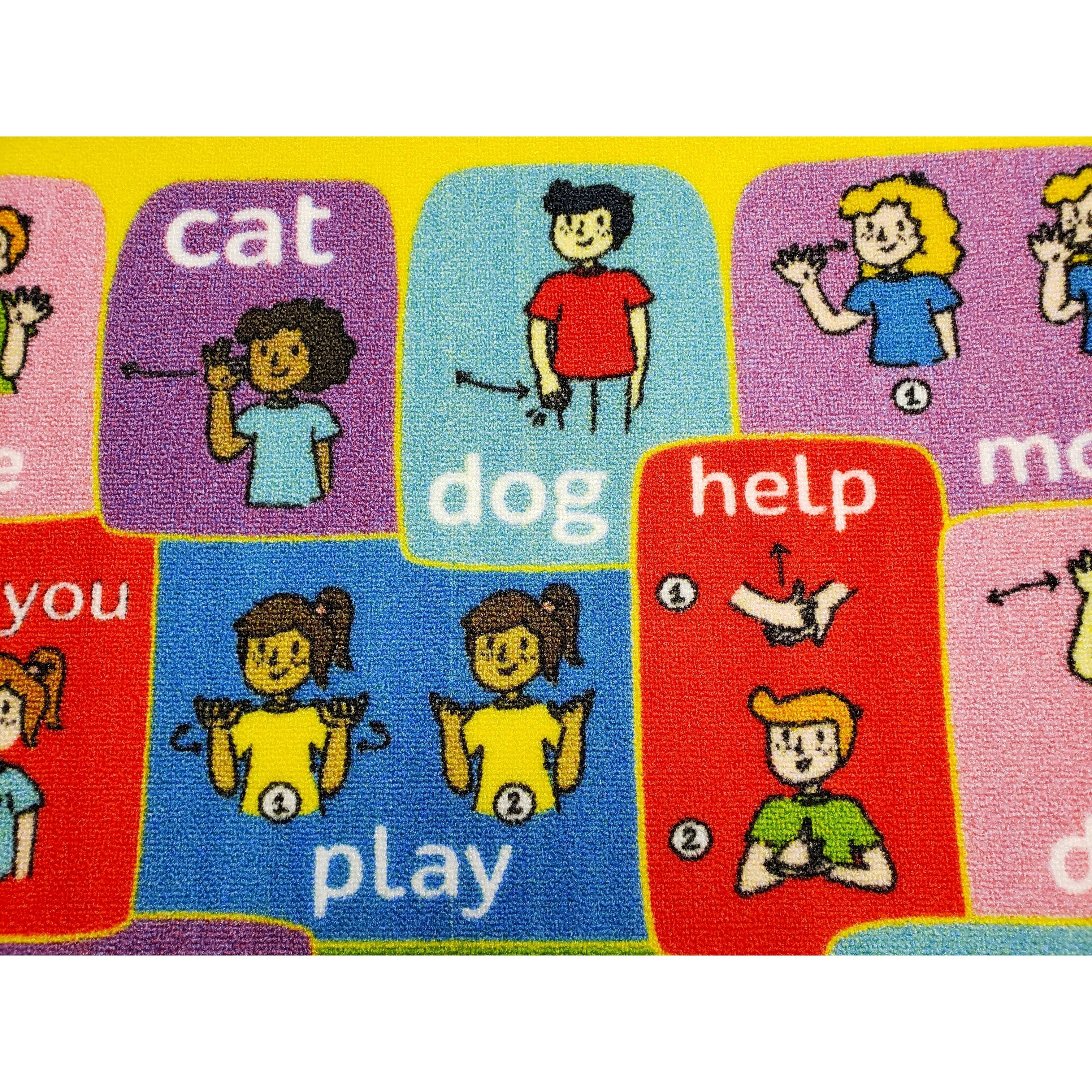 KC Cubs ABC Alphabet ASL Sign Language Educational Learning