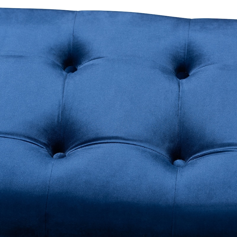 Modern and Contemporary Velvet Bench