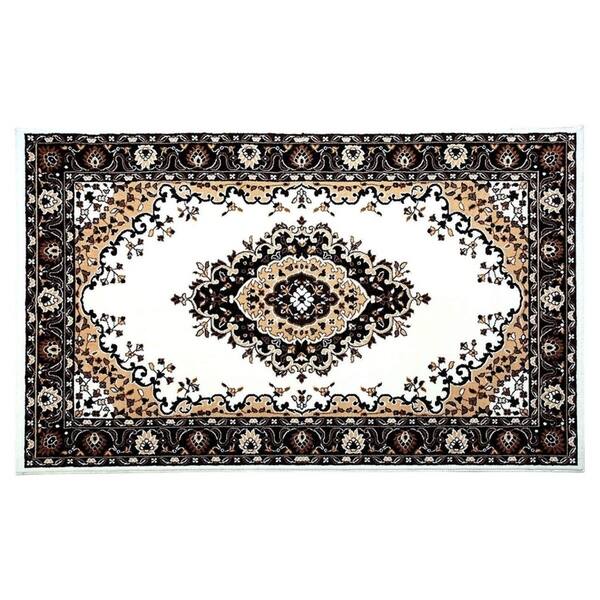 100 PREMIUM POLYPROPYLENE with JUTE BLEND LATEX BACKING AREA RUGS (5 x