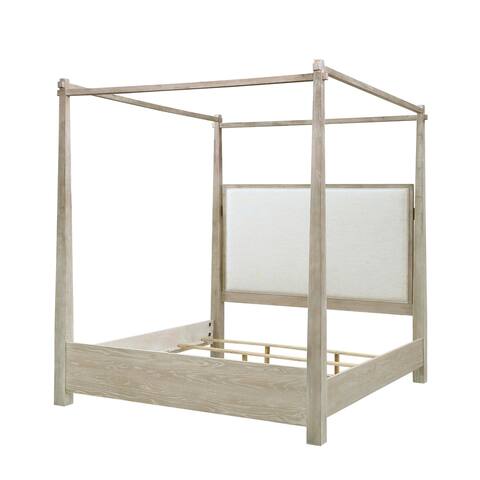 Boca Grande King Upholstered Canopy Bed by Panama Jack