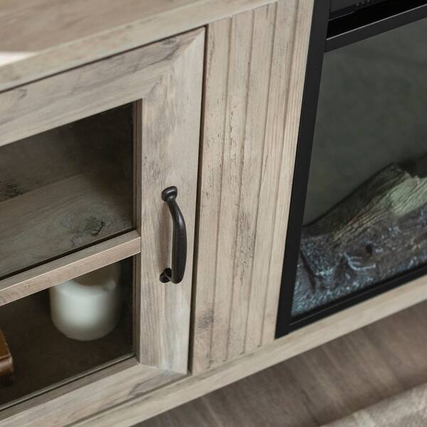 Shop Copper Grove Dornbirn 70 Inch Glass Door Fireplace Tv Console