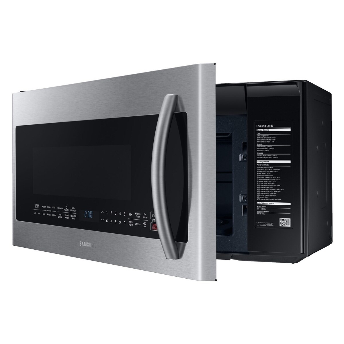 1.4 cu. ft. Countertop Microwave with PowerGrill in Stainless