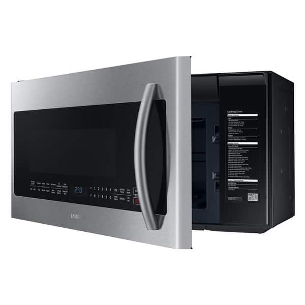 Black Decker 1.6 Cu Ft Over The Range Microwave With Top Mount Air