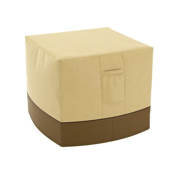 Dura Covers Fade Proof Air Conditioner or LP Propane Gas Outdoor Fire Bowl Fire Pit Table Cover - Square