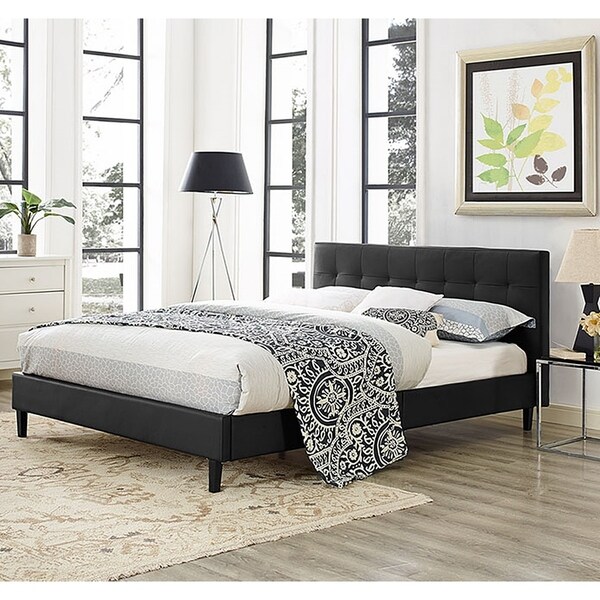 overstock queen bed frame with headboard