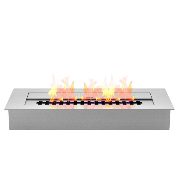 Regal Flame Pro 18" Ventless Bio Ethanol Fireplace Burner Insert - 2.6 Liter