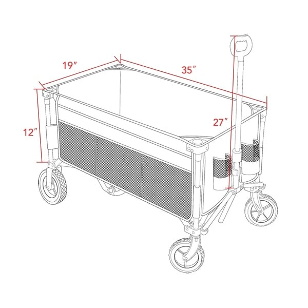 wagon trolley bag