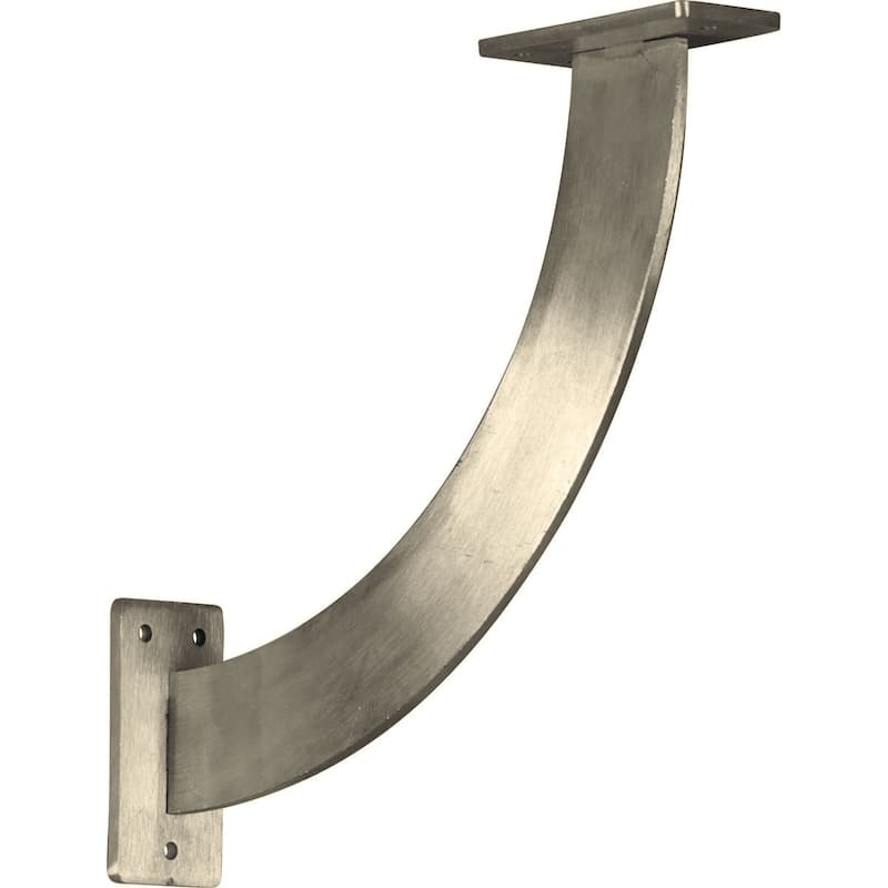 Bradford Steel Bracket - 2"W x 11"D x 11"H - Stainless Steel
