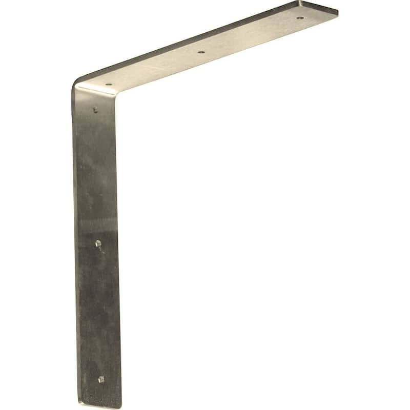 Hamilton Steel Bracket - 2"W x 12"D x 12"H - Stainless Steel