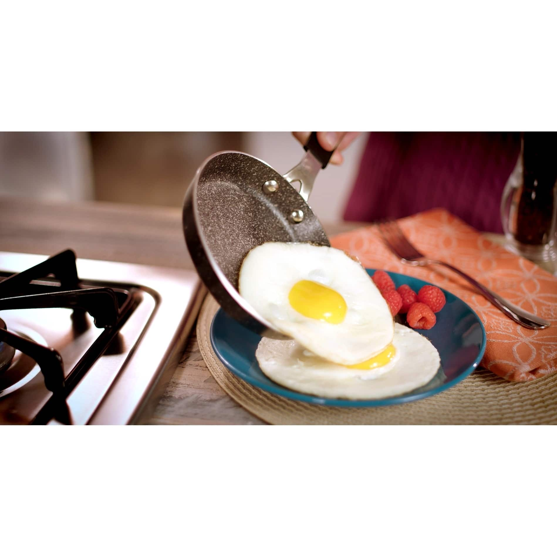 Granitestone Non Stick Mineral Infused 55 Single Egg Nonstick Frying Pan Bed Bath And Beyond 3982