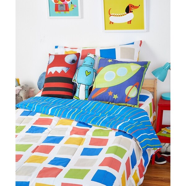 outer space kids bedding