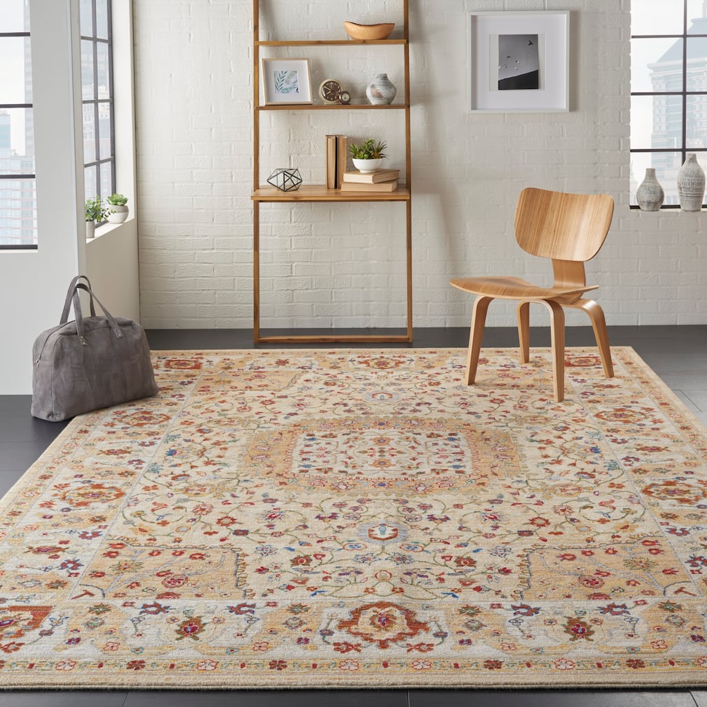 Nourison Majestic Persian Medallion Area Rug