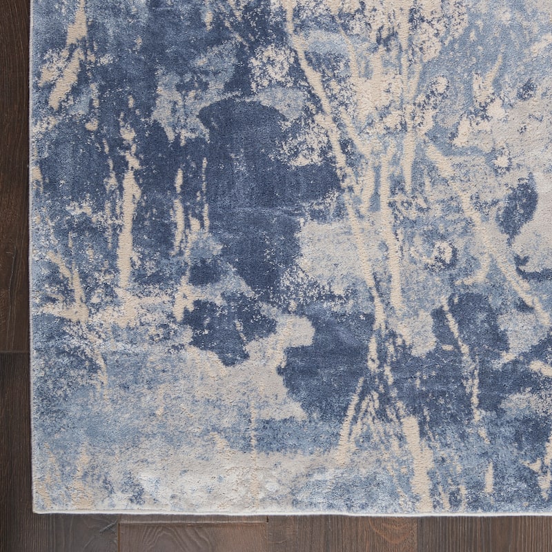 Nourison Sleek Textures Overdyed Area Rug