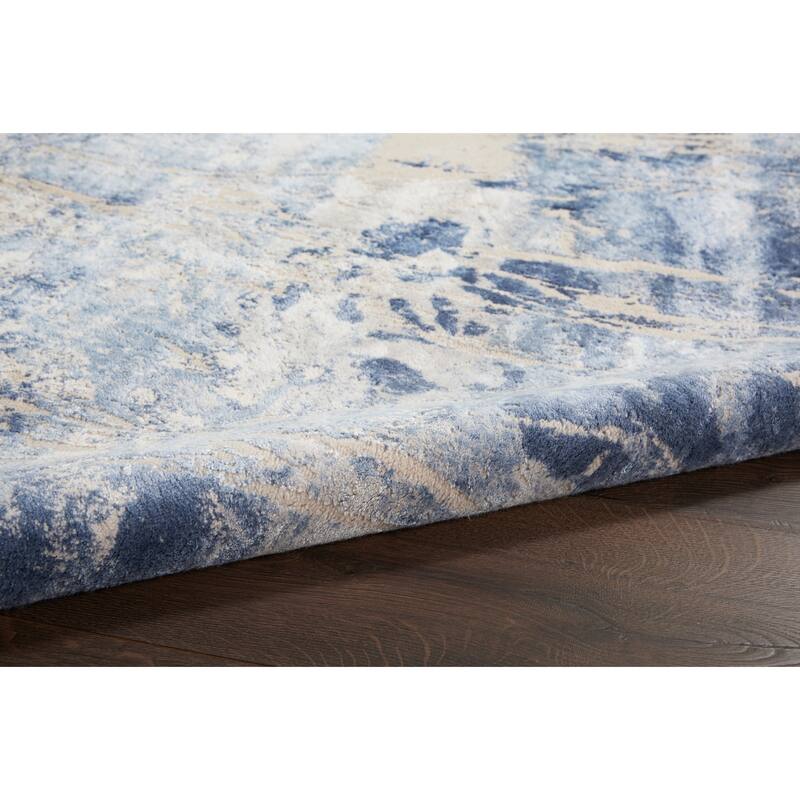 Nourison Sleek Textures Overdyed Area Rug