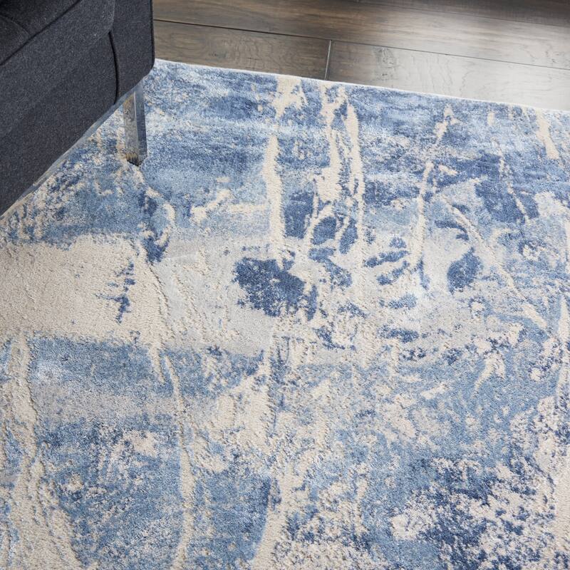 Nourison Sleek Textures Overdyed Area Rug
