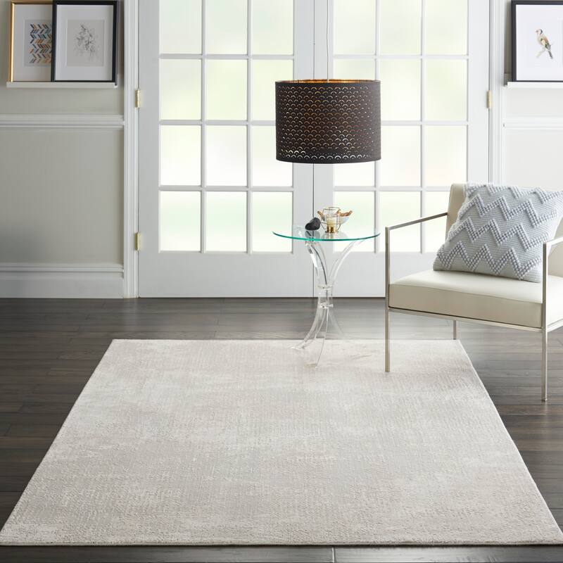 Nourison Sleek Textures Abstract Area Rug