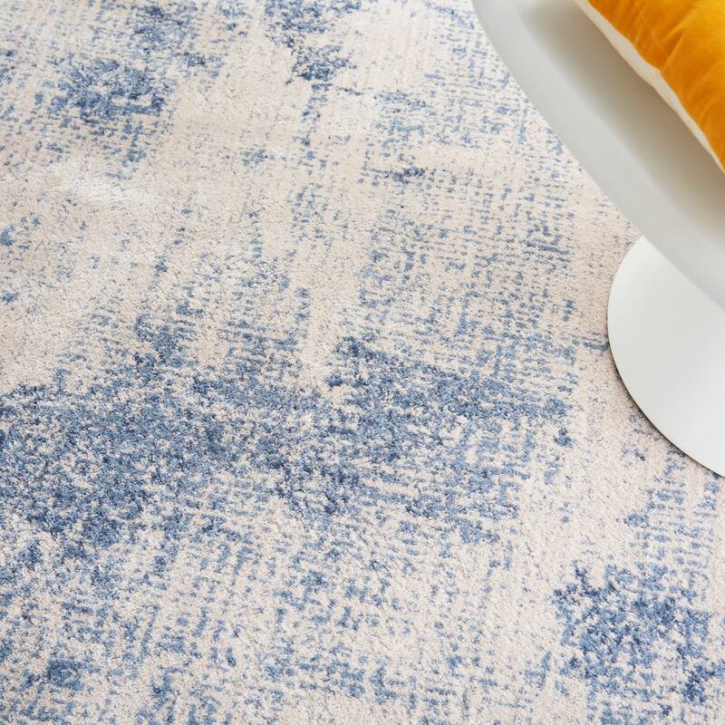 Nourison Sleek Textures Abstract Area Rug