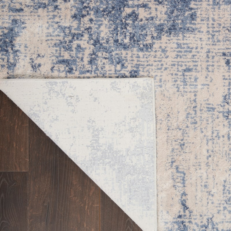 Nourison Sleek Textures Abstract Area Rug