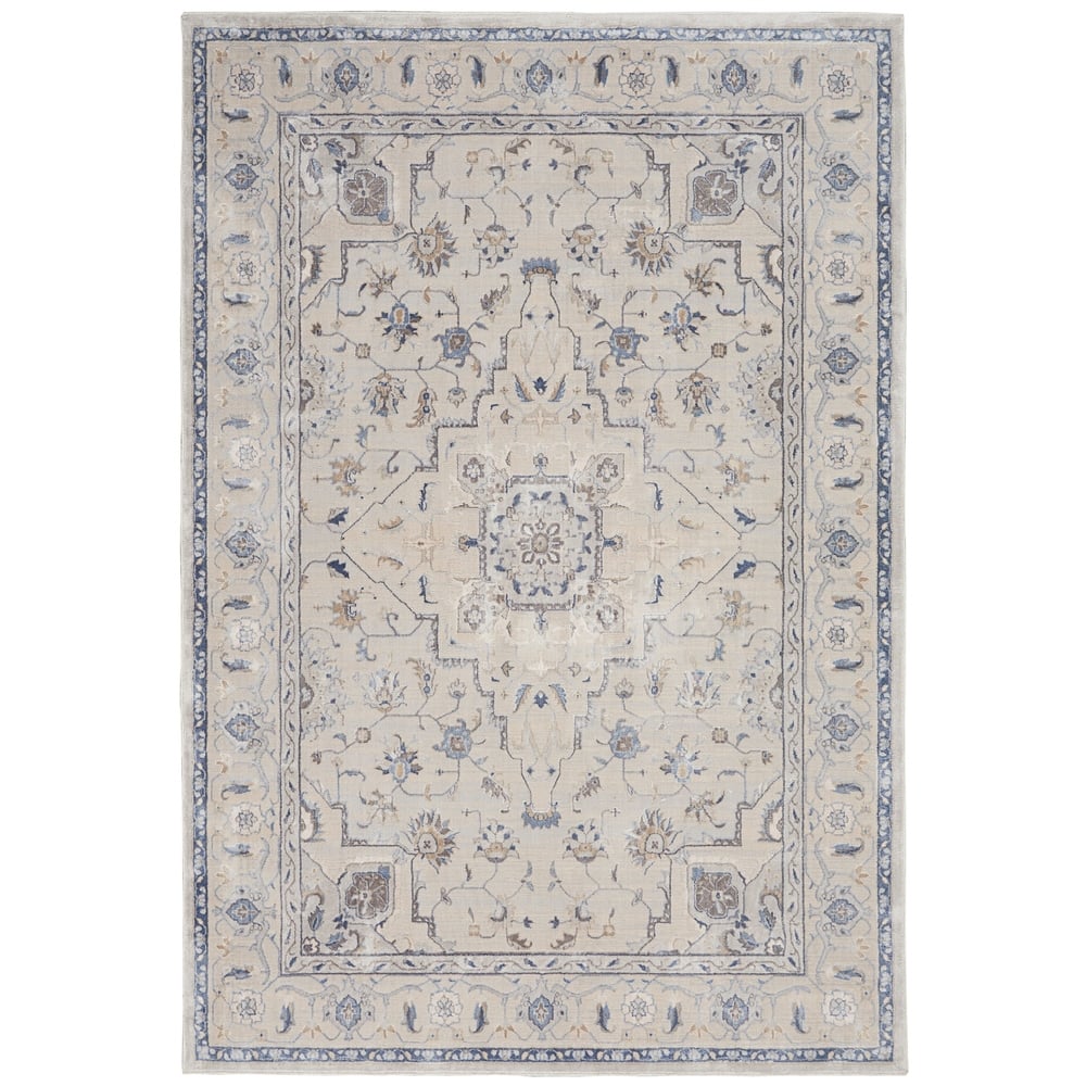 Nourison Sleek Textures Traditional Area Rug